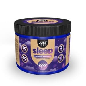 JustCBD_CBD+_SLEEP_RaspBerries_16oz_650X650 Render